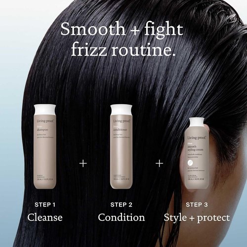 Living Proof No Frizz Shampoo & Conditioner Duo - Smooth, Frizz-Free Hair | 8 oz Each
