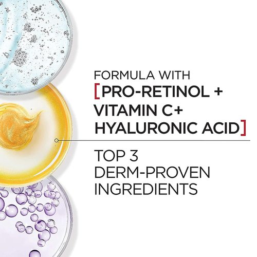 L'Oreal Paris Revitalift Eye Cream - Anti-Aging Formula with Pro Retinol & Hyaluronic Acid | 0.5 fl. oz.