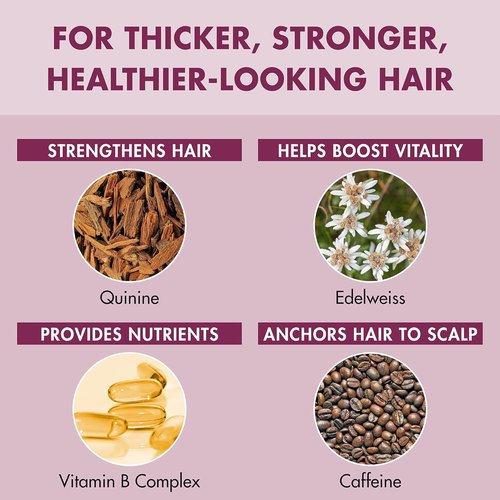 Klorane Intense Strengthening Serum with Quinine - Natural Hair Thinning Solution - 3.3 fl. oz. Non-Greasy Formula for Thicker, Stronger Hair