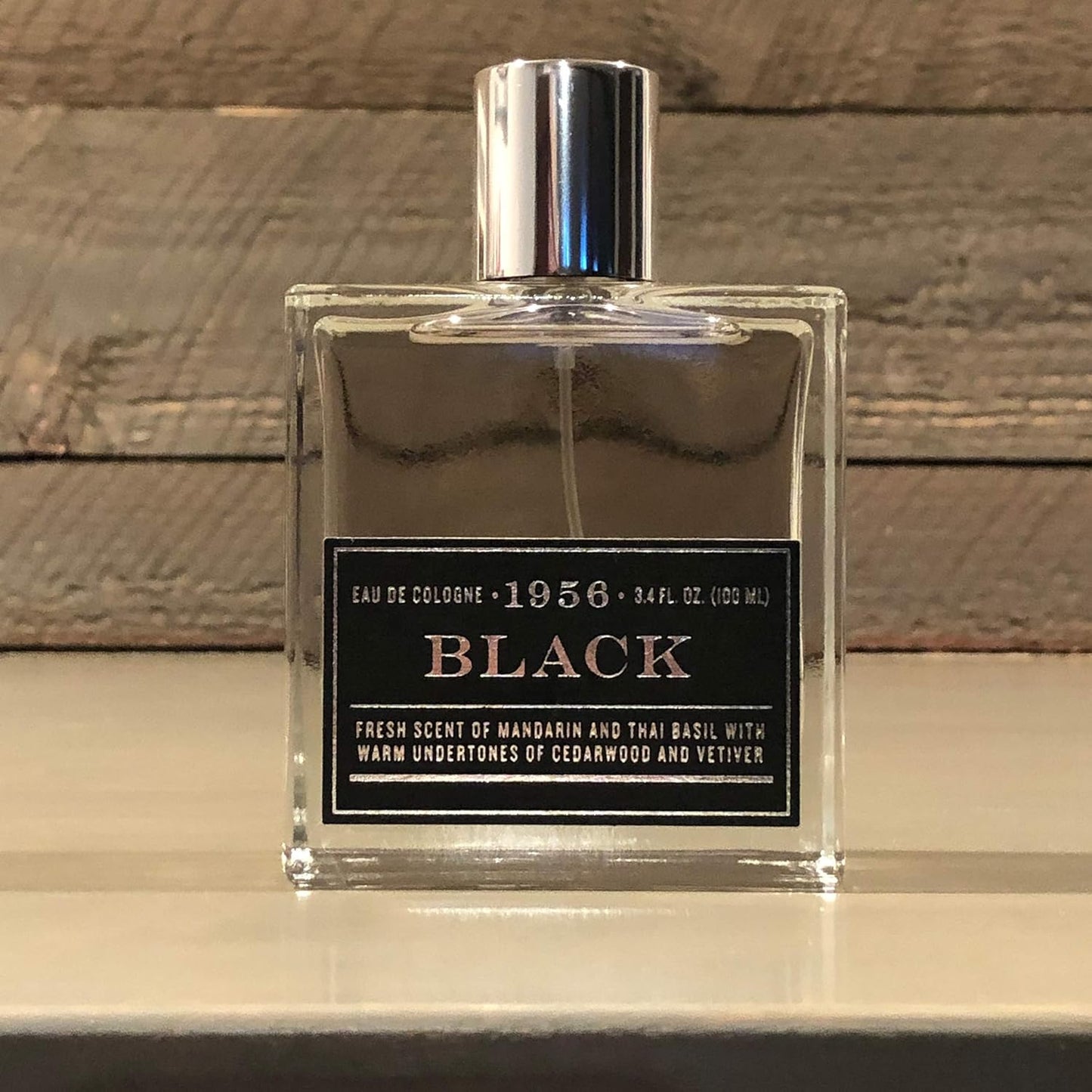 Tru Fragrance Men's Cologne Spray - 1956 Collection, Black, 3.4 oz (100 ml) | Long-Lasting Scent