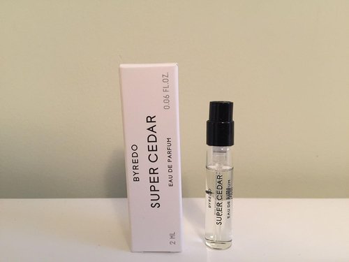 BYREDO Super Cedar Eau De Parfum - Deluxe Travel Size 0.06 oz | Long-Lasting Fragrance
