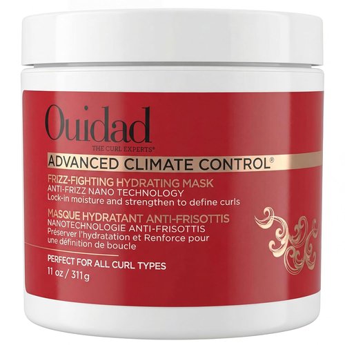 Ouidad Advanced Climate Control Hydrating Hair Mask 11oz | Frizz Control Curl Treatment with Vitamin C & Castor Oil | Anti-Humidity Repair for Curly, Wavy & Coily Hair