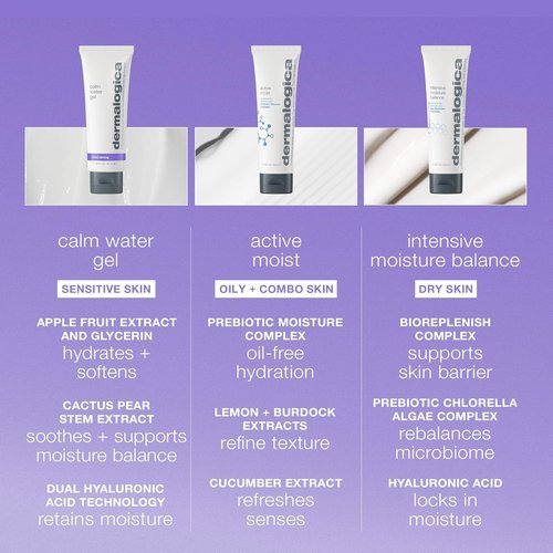 Dermalogica Calm Water Gel - Weightless Face Moisturizer for Sensitive Skin with Lavender Oil | 1.7 Fl Oz