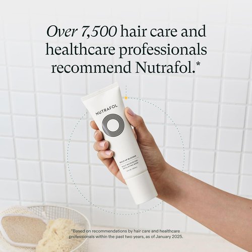 Nutrafol Exfoliating Scalp Mask - Eliminates Build-Up & Oil for Healthier Hair | 4 Fl Oz Bottle