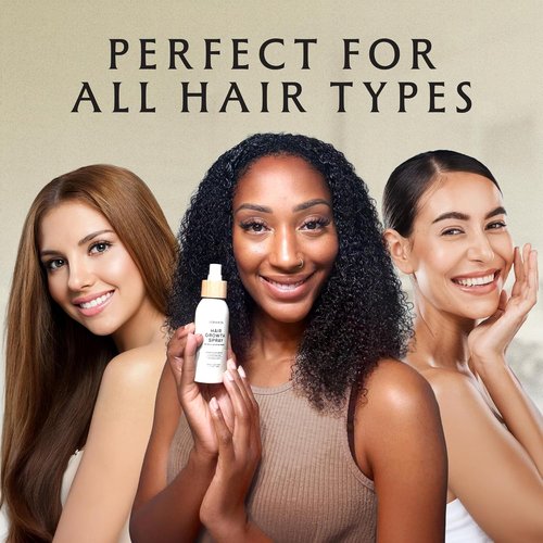 Lebanta Hair Growth Oil Spray - 100% Pure Ingredients for Thicker, Stronger Hair - 4.1 Fl Oz