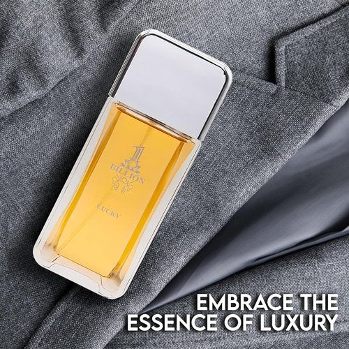 AFLUXE Men's Cologne - 1 Billion Lucky Eau De Toilette Spray - Casual Daily Fragrance - 3.4 Fl Oz Bottle