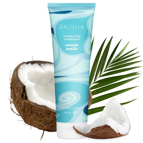 Pacifica Conditioner Moisturizing Coconut Vanilla, 8 Fl Oz