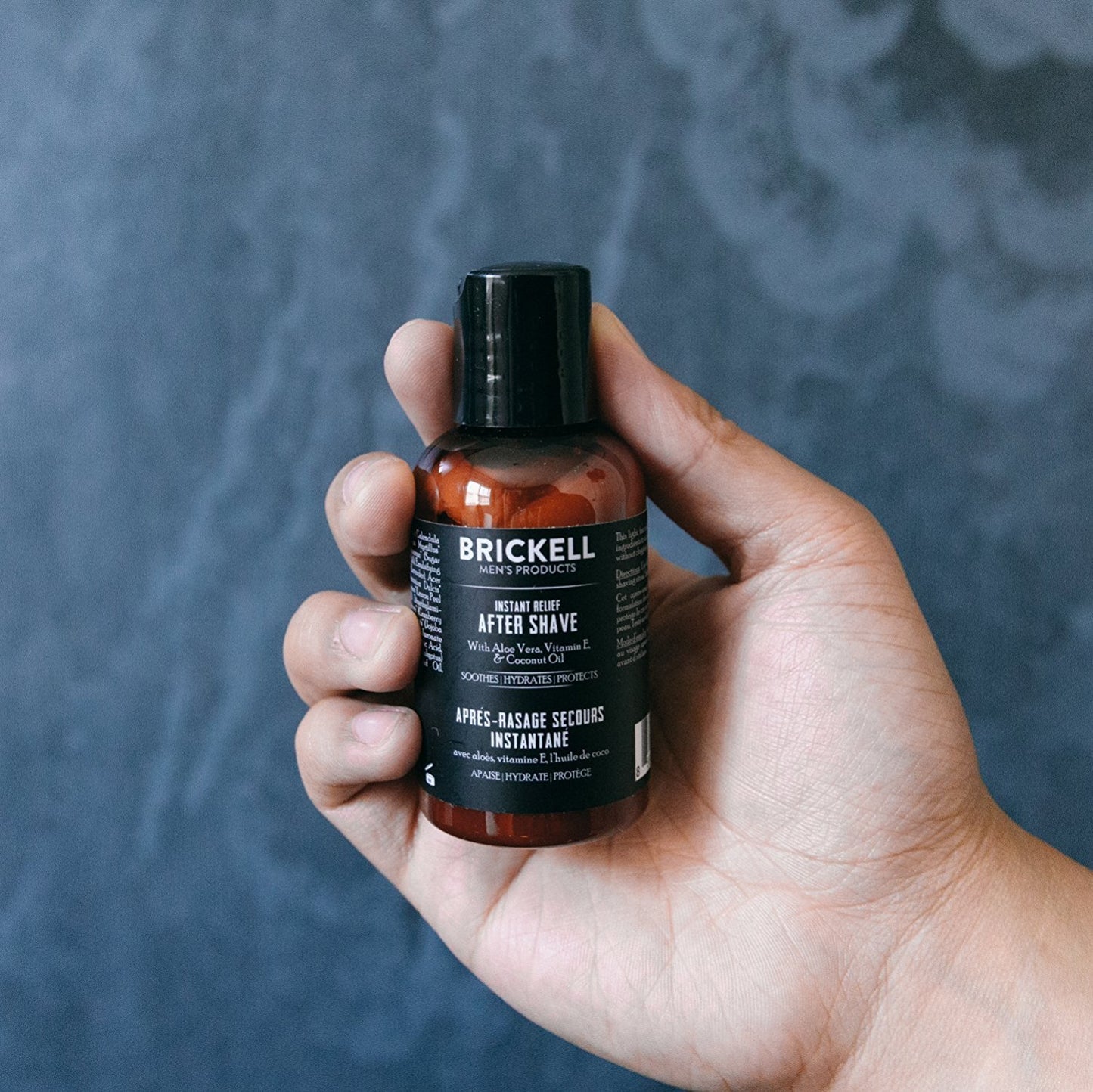 Brickell Men's Aftershave Balm - Natural & Organic Soothing Relief for Razor Burn | 2 Ounce