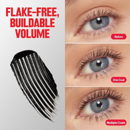 Revlon ColorStay Mascara - Volumizing, 24-Hour Wear, Smudge-Proof, Flake-Free | 402 Black Brown