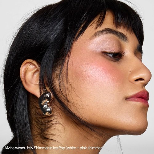 Milk Makeup Cooling Water Jelly Shimmer - Buildable Highlighter Stick for Sheer Glow | Long-Lasting Hydrating Formula