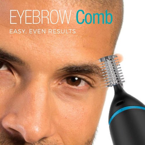 Remington Nose, Ear & Detail Trimmer - CleanBoost Technology for Effortless Grooming | Blue