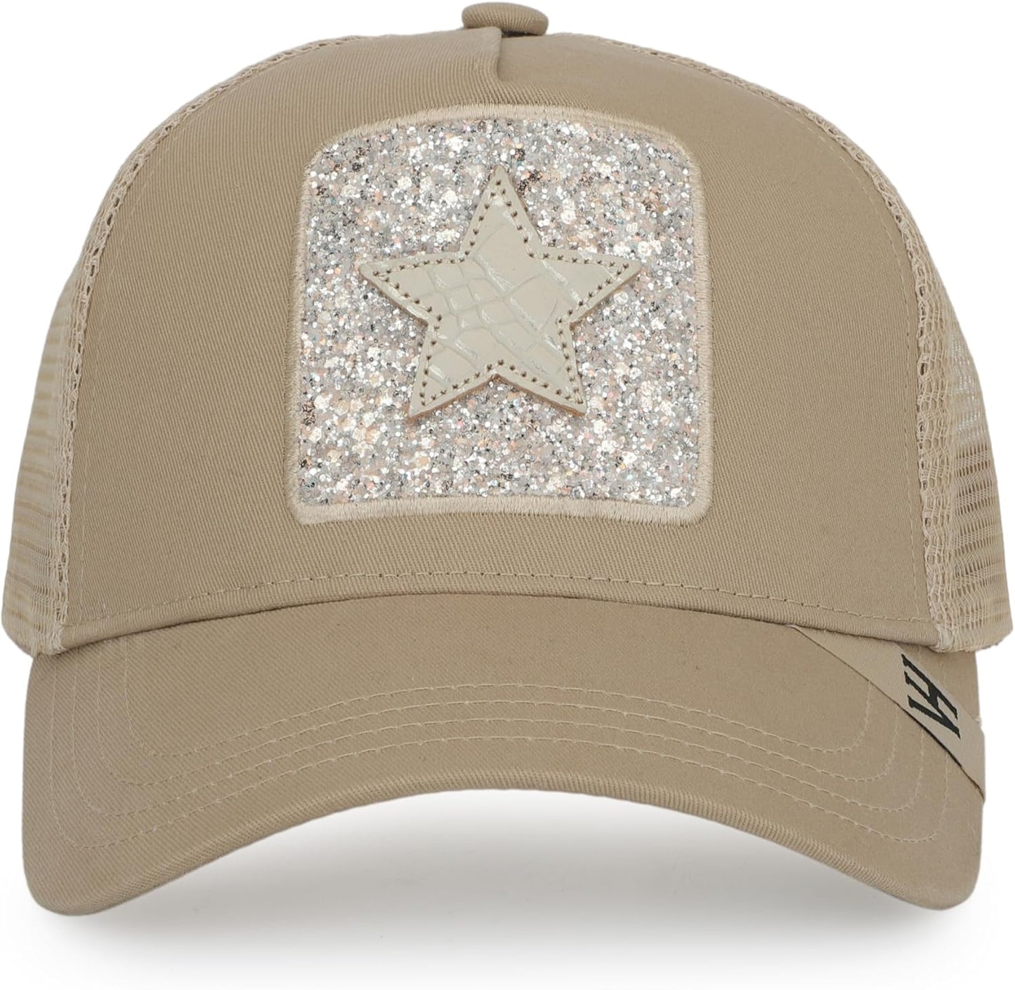 Vintage Havana Trucker Hats for Women - Adjustable Mesh Snapback Baseball Cap | Trendy Fashion Accessory