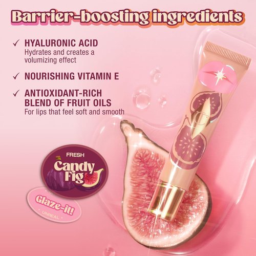 Charlotte Tilbury Healthy Glow Nectar Lip Oil - Sheer Tinted Gloss with Hyaluronic Acid & Vitamin E for High-Shine Hydration