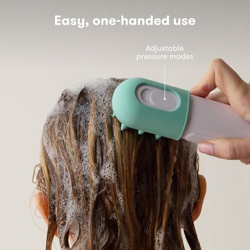 Frida Baby Bathtub Sprayer Attachment - Control Waterflow with 2 Pressure Modes & Scalp Massager