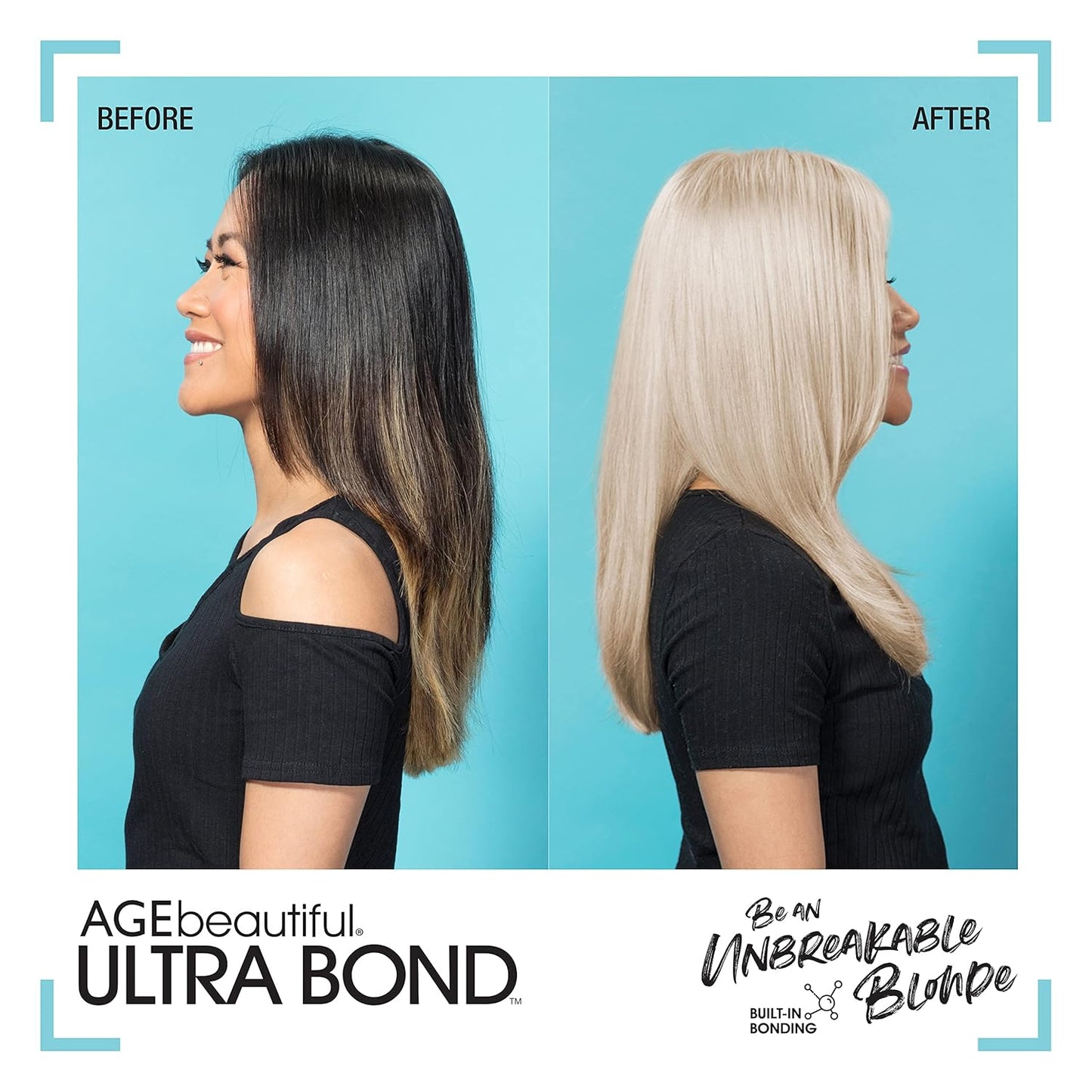 AGE Beautiful Permanent Powder Hair Lightener - Ultra Bond Building Formula | Strengthens & Nourishes | Lifts Up to 9+ Levels for Lightening & Highlights