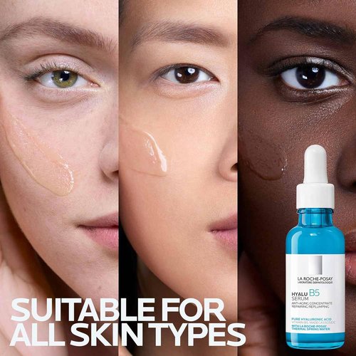 La Roche-Posay Hyalu B5 Serum - Hydrating Hyaluronic Acid & Vitamin B5 for Plump, Sensitive Skin