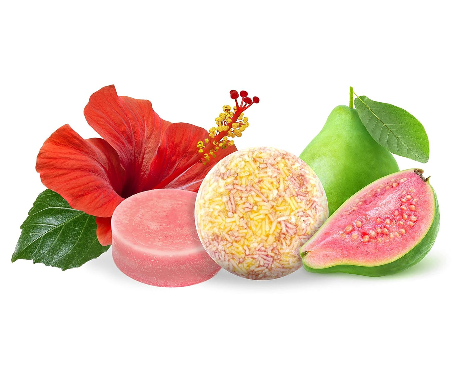 Sweet & Sassy Shampoo & Conditioner Bars - All Natural, Organic, SLS Free | Hawaiian Hibiscus, Made in USA