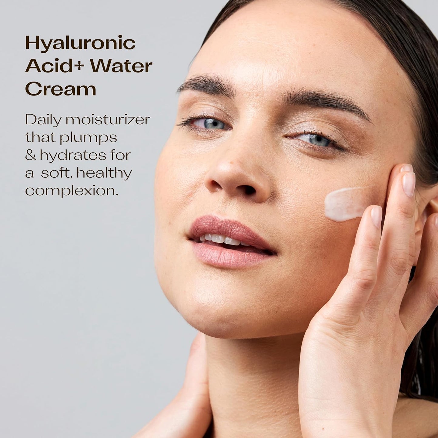 Trilogy Hyaluronic Acid+ Water Cream - Lightweight Hydration with Ceramides & Glycoin | 1.69 fl oz