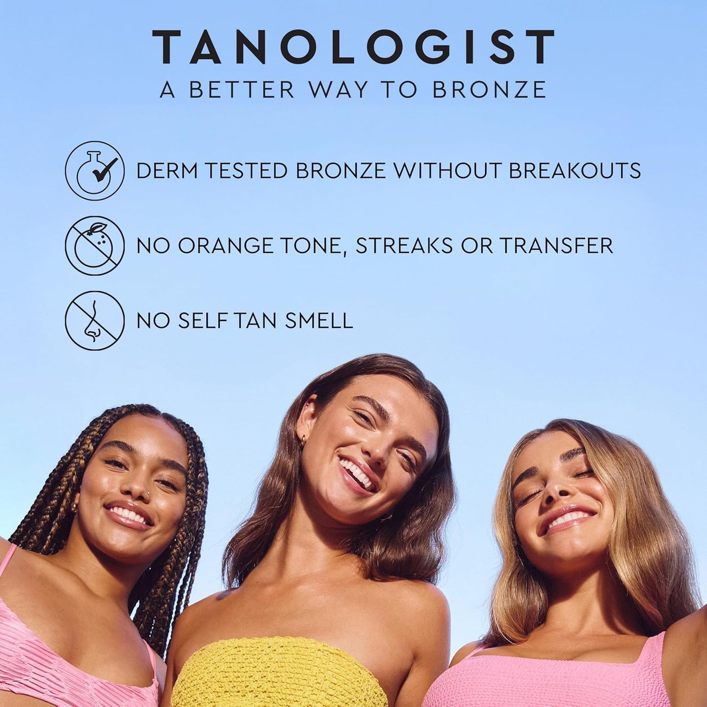 Tanologist Dark Self Tan Drops - Streak-Free Body & Face Tanning Solution | Vegan, 1.01 fl. oz/30 ml