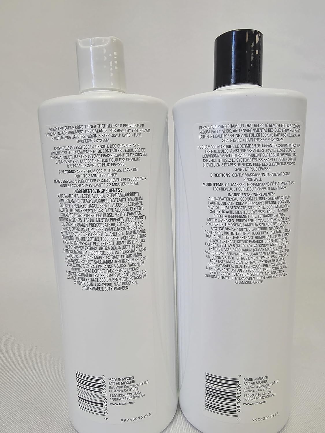 System 2 Cleanser Shampoo & Scalp Therapy Conditioner Duo - 33.8 Ounces for Healthy Hair