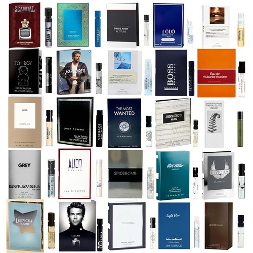 Infinite Scents Cologne Samples for Men - Discover 12 Premium Designer Fragrances