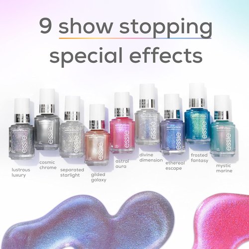 Essie Nail Art Studio Special Effects Polish - Vegan Pearl Purple Nail Polish, 0.46 Fl Oz | Lustrous Luxury
