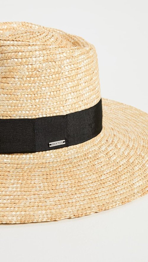 Brixton Women's Joanna Straw Hat - Stylish Sun Protection | Lightweight & Breathable Design