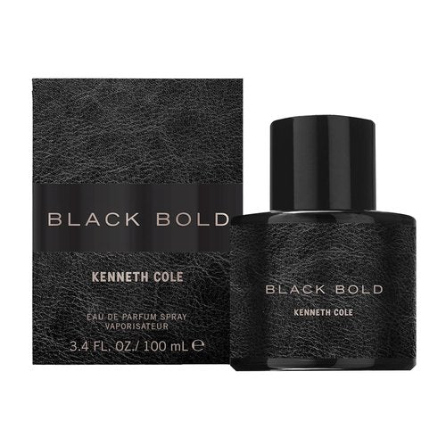 Kenneth Cole Black Bold Eau de Parfum for Men - 3.4 Fl Oz | Invigorating Fragrance