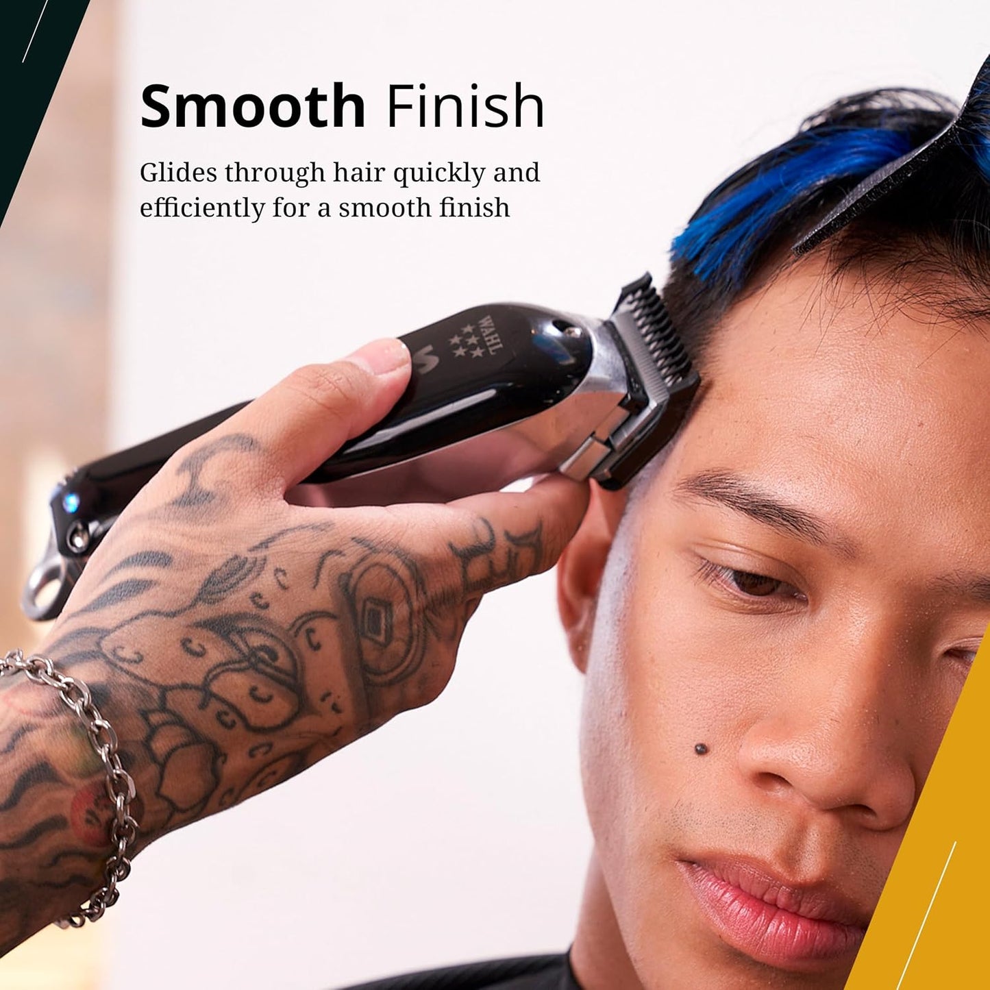 Wahl Professional Premium Cutting Guides | Durable Metal Clips with Organizer | Sizes #1-#8