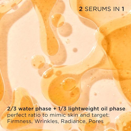 Clarins Double Serum Light Texture - Anti-Aging Serum for Firmness & Radiance | 24H Hydration for Oily Skin