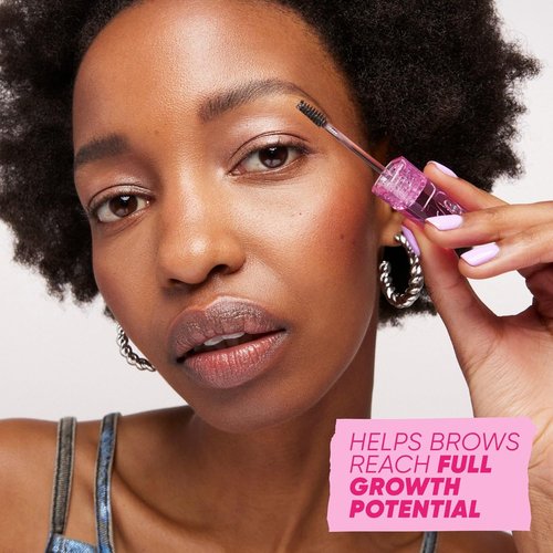Kosas Air Brow Tinted Eyebrow Gel - Volumizing Gel for Flexible, Long-Lasting Hold | Black