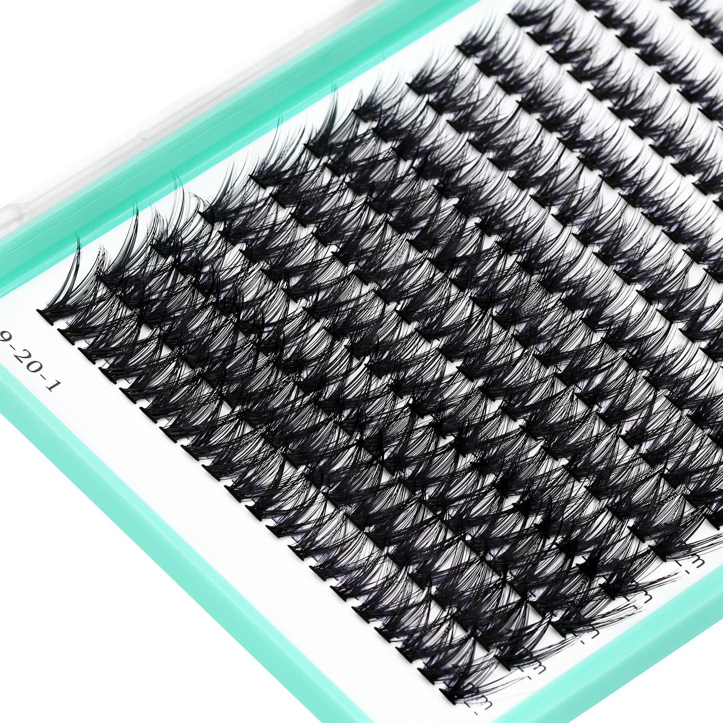 Bodermincer Lash Extension 240pcs C Curl 10D/20D Cluster Mixed, 8/9/10/11/12mm,10/11/12/13/14mm,12/13/14/15/16mm Mixed 8-10-12-14-16mm MIX Individual Cluster Lashes (50D-D Curl-14mm)