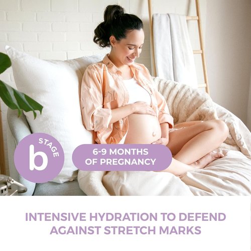Leska Maternity Cream 2-Pack - Hydrate Stretch Mark Defense Belly Cream & Butter | Pregnancy Months 6-9 (4-4.93oz)