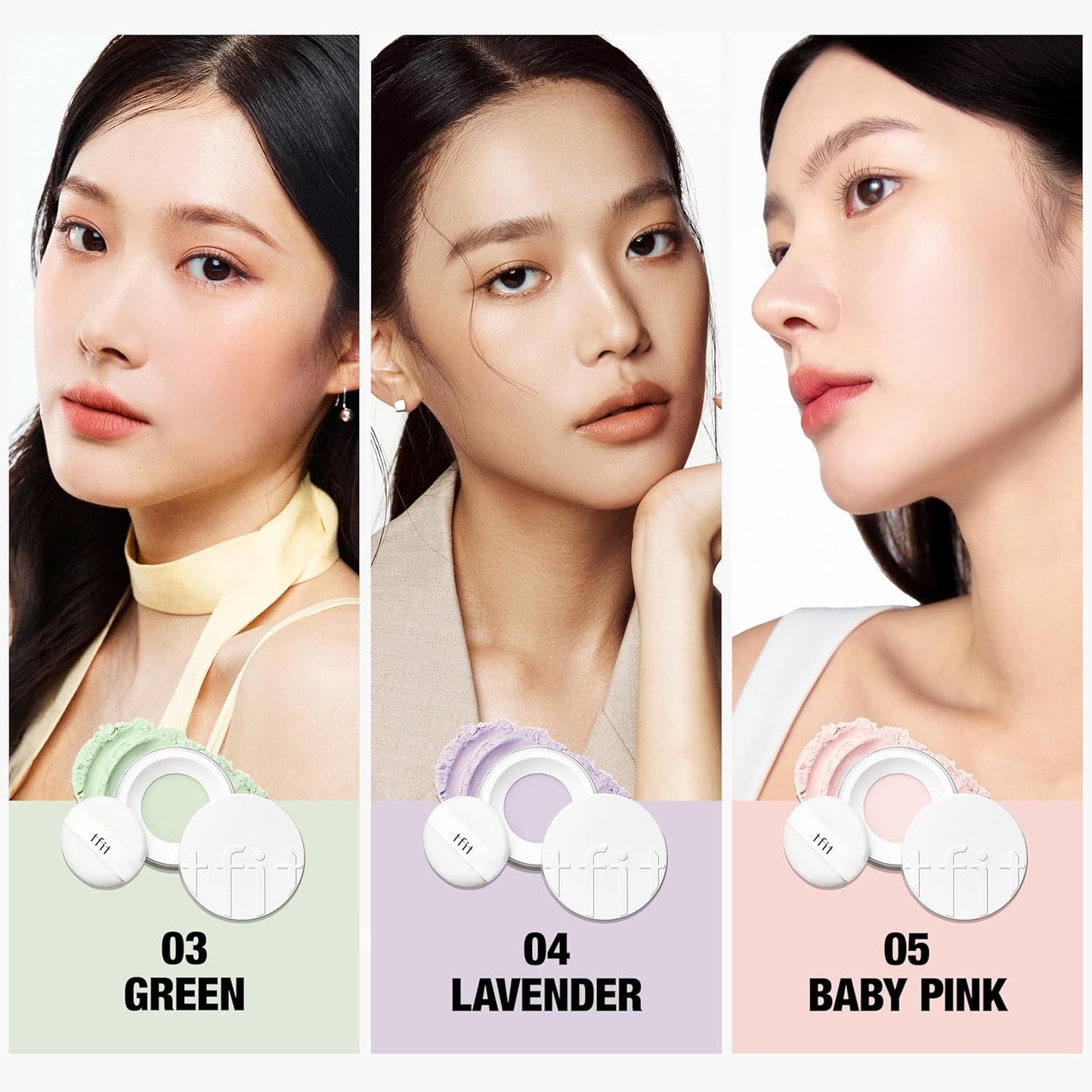 TFIT Translucent Finishing Powder - Lightweight Matte Face Powder for Sebum Control | 0.24 Oz Baby Pink