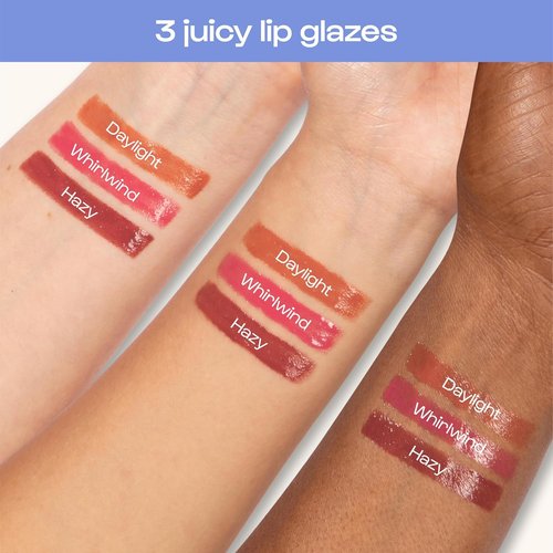 Alleyoop Sun Serum Lip Oil SPF 40 - Hydrating Tinted Lip Oil with Sunscreen for Cracked Lips | Vegan, Travel-Friendly, Whirlwind