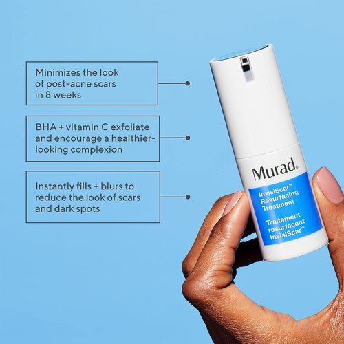 Murad InvisiScar Resurfacing Treatment - Acne Scar Solution with Vitamin C & Salicylic Acid | 1 Fl Oz