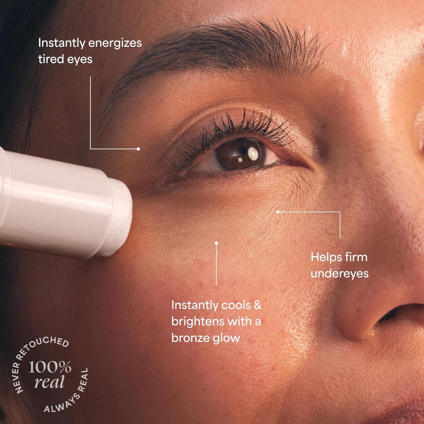 TULA Skin Care Eye + Lip Duo - Energizing Spresso Eye Balm & Plumping Glaze Lip Treatment Set