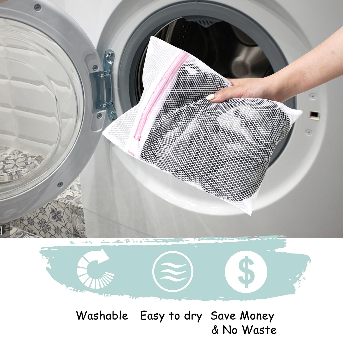 Nugilla 20 Packs Reusable Makeup Remover Pads with a Washable Laundry Bag, Microfiber Towel Clean Skin Face Towels, Soft Makeup Remover Cloth, Fast Drying Washcloth (Grey)