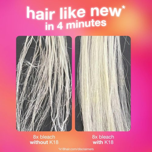 K18 Leave-In Hair Mask - Patented Formula for Lasting Repair of Dry, Frizzy, Damaged Hair | 4-Minute Recovery