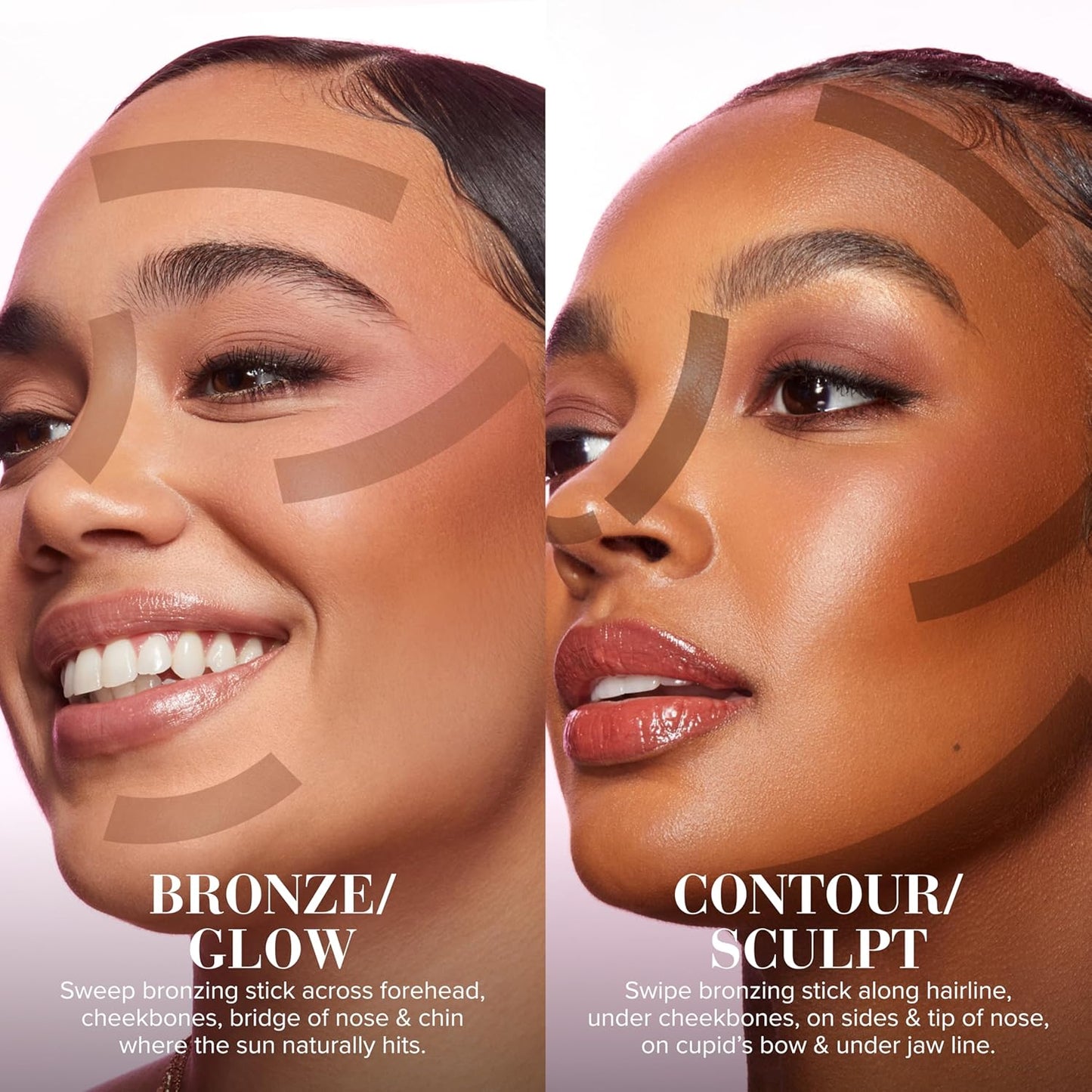 Too Faced Chocolate Soleil Bronzing & Sculpting Stick - Multi-Use Cream Contour, Lightweight Satin Finish, 0.28 Ounce