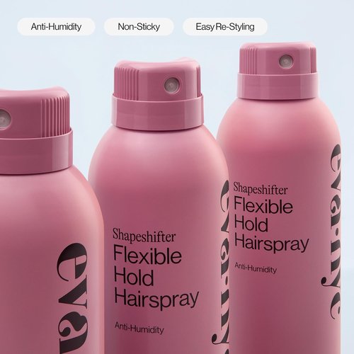 Eva NYC Flexible Hold Hairspray - Non-Sticky Anti-Humidity Formula - Vitamin E Infused for Glossy Finish - 8.3 oz