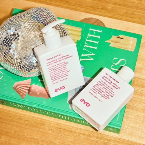 EVO Mane Tamer Smoothing Conditioner - Strengthens, Softens & Reduces Frizz for Shiny Hair