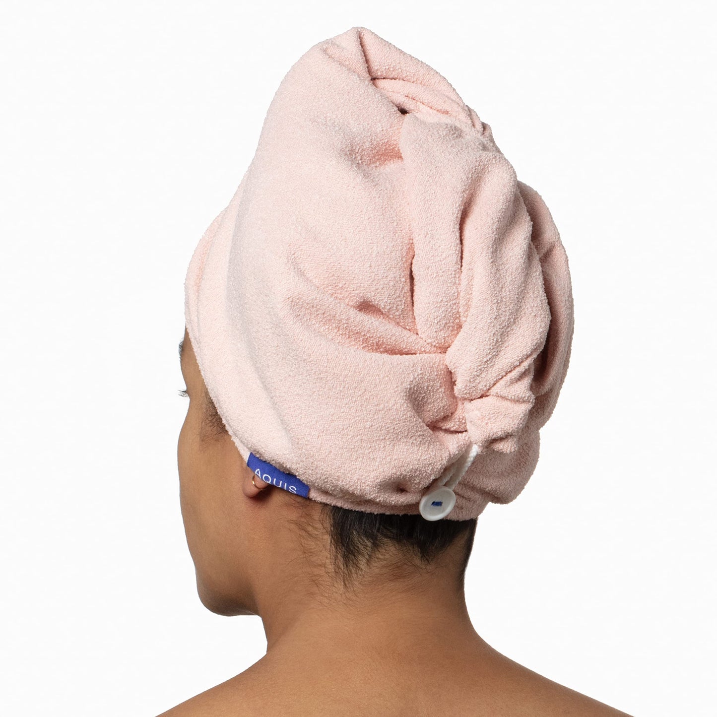 AQUIS Hair Wrap Hair-Drying Tool Bundle, Water-Wicking, Ultra-Absorbent Recycled Microfiber