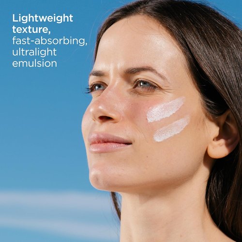 ISDIN Eryfotona Actinica SPF 50+ | Mineral Sunscreen for Face | Zinc Oxide, No White Cast, Sensitive Skin Friendly