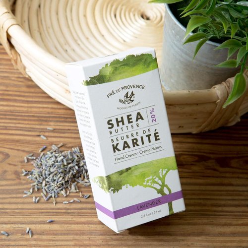 Pre de Provence Hand Cream - Shea Butter Enriched Moisturizing Formula | 75ML Lavender Scent