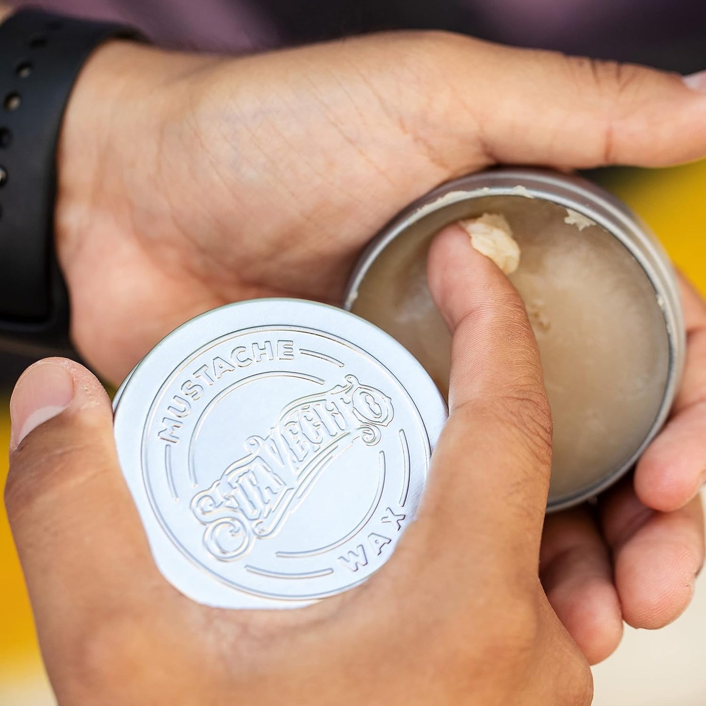 Suavecito Mustache Wax 1.5 oz - All-Day Hold & Moisturizing Formula for Stylish Grooming