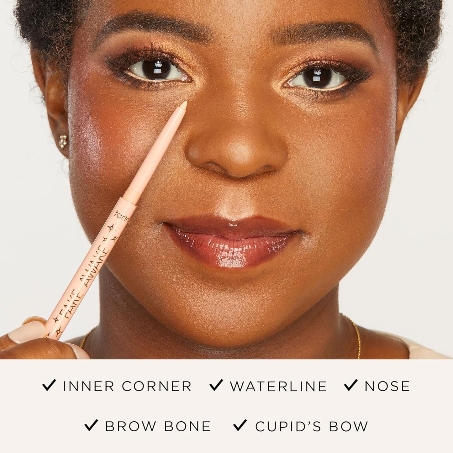 Tarte Viral Must Haves Trio - Hydrating Lip Plumper Gloss Balm & Smudge-Proof Mascara Set | Full Size, Rosy Copper