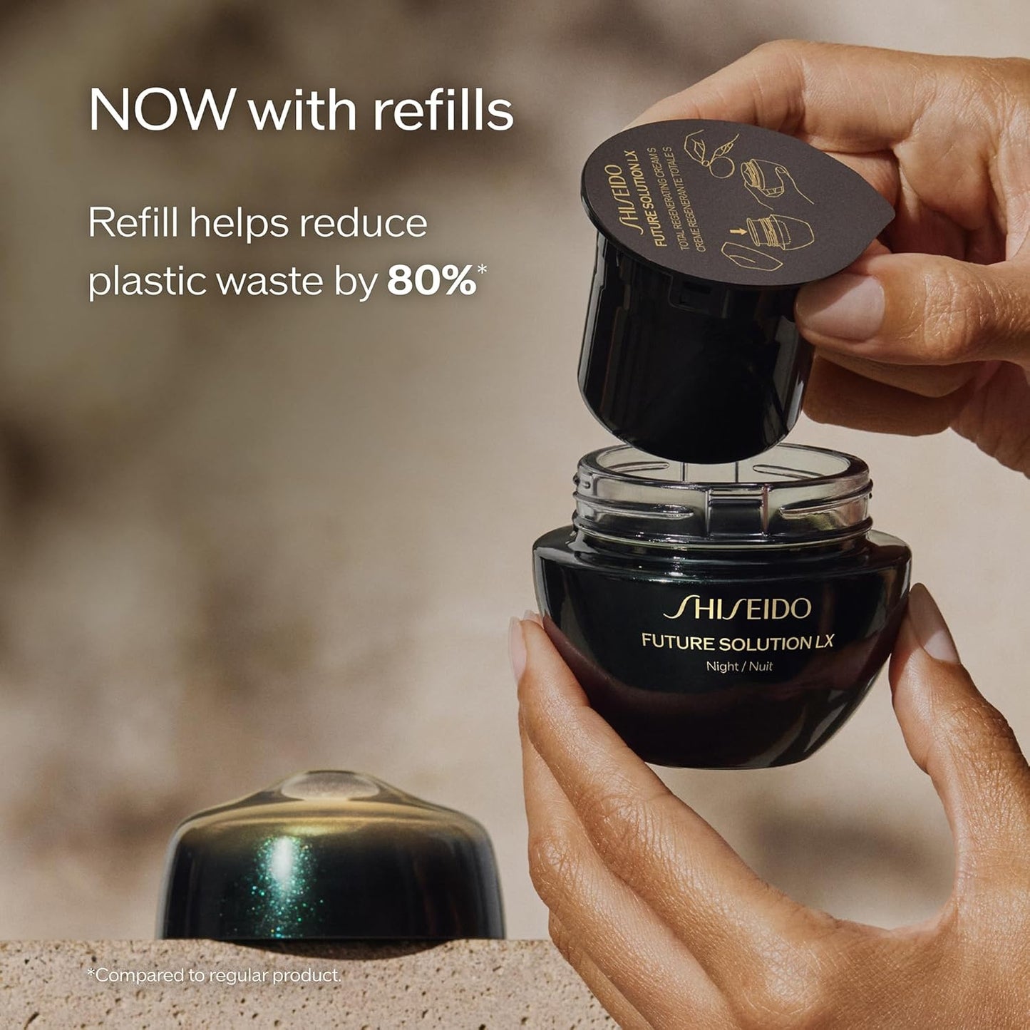 Shiseido Future Solution LX Total Regenerating Cream - Anti-Aging Night Moisturizer - 50 mL - Firms & Plumps Skin