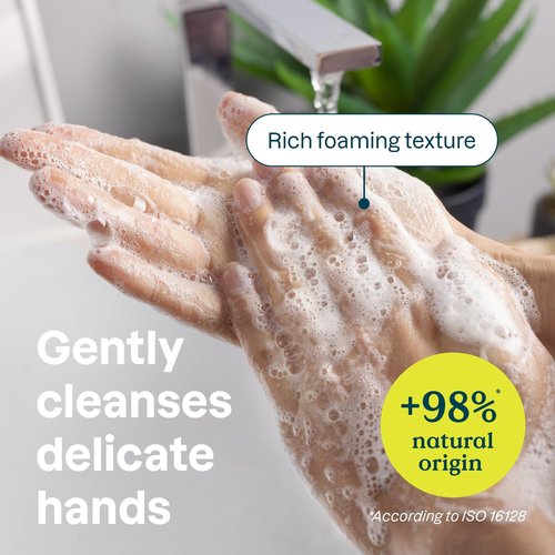 ATTITUDE Hand Soap for Sensitive Skin Enriched with Oat, EWG Verified, Dermatologically Tested, Vegan
