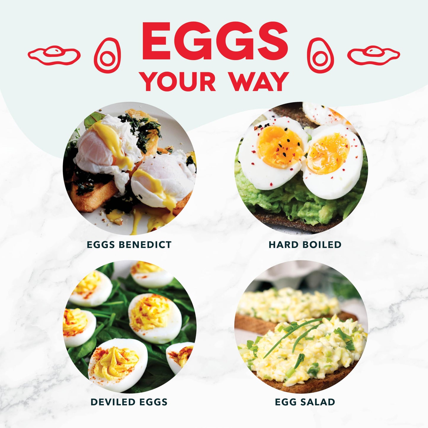 Dash Rapid Egg Cooker - Boiler, Poacher & Steamer - Includes Measuring & Recipe Guide - Dishwasher Safe - Holds 7 Eggs, Black